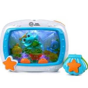 Baby Einstein Sea Dreams Soother Musical Crib Toy and Sound Machine, Newborn and up