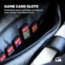 CRKD Gear Bag Protective Carry Case - Gaming Bag for Nitro Deck/Steam Deck/Playstation Portal/Nintendo Switch Accessories (Charcoal Grey)