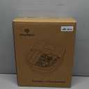 Collapsible Foot Spa with Heat, Bubble, Red Light & Temp Control - Foot Bath Massager with 8 Shiatsu Massage Rollers, Pumice Stone & Timer, Soaking Tub for Relaxation & Pain Relief - Gifts Ideas (Dark Black)