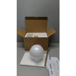 JIMUBEAM Industrial Vintage Wall Sconce Lighting, Milky White Glass Globe Shade with Long Arm Antique Brass Wall Light, Indoor Up and Down Wall Mounted Lamp for Bedroom Kitchen Bathroom