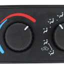 MOTOKU HVAC Climate Control Module Panel Assembly for Dodge Ram 1500 2002-2005, Ram 2500 3500 2003-2005 Dakota 2001-2004