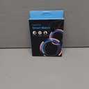 Misxi 2-Pack Hard PC Case with Tempered Glass Screen Protector for Samsung Galaxy Watch 8 44mm, Overall Protection Anti-Slip Scratch-Resistant Cover for Galaxy Watch8, Black