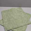 MIULEE Pack of 2 Decorative Throw Pillow Covers 18x18 Inch Soft Boho Striped Textured Corduroy Pillow Covers Spring Modern Farmhouse Home Decor for Couch Bed Sofa Living Room Sage Green