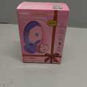 Riwbox CB-7S Kids Wireless Headphones,with Safe Volume Control 74/85/95dB,LED Glow Lights,50H Playtime,Bluetooth V5.3,Built-in Mic, TF Card Slot,for Travel/School/Phone/Laptop(Pink&Purple)