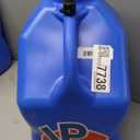 VP Racing 5.5 Gallon Motorsport Container Blue Utility Jug - Features Close-Trimmed Cap and Neck for Tight Seal - Made of Even-Density Plastic (1pack)