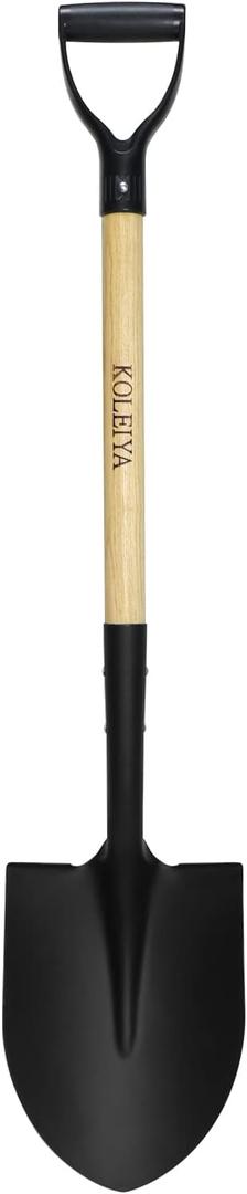 Shovel,Spade Shovels for Digging Gardening Planting Trenching,Metal Shovel with D Handel for Sand Beach Dirt,41inches Short Shovel