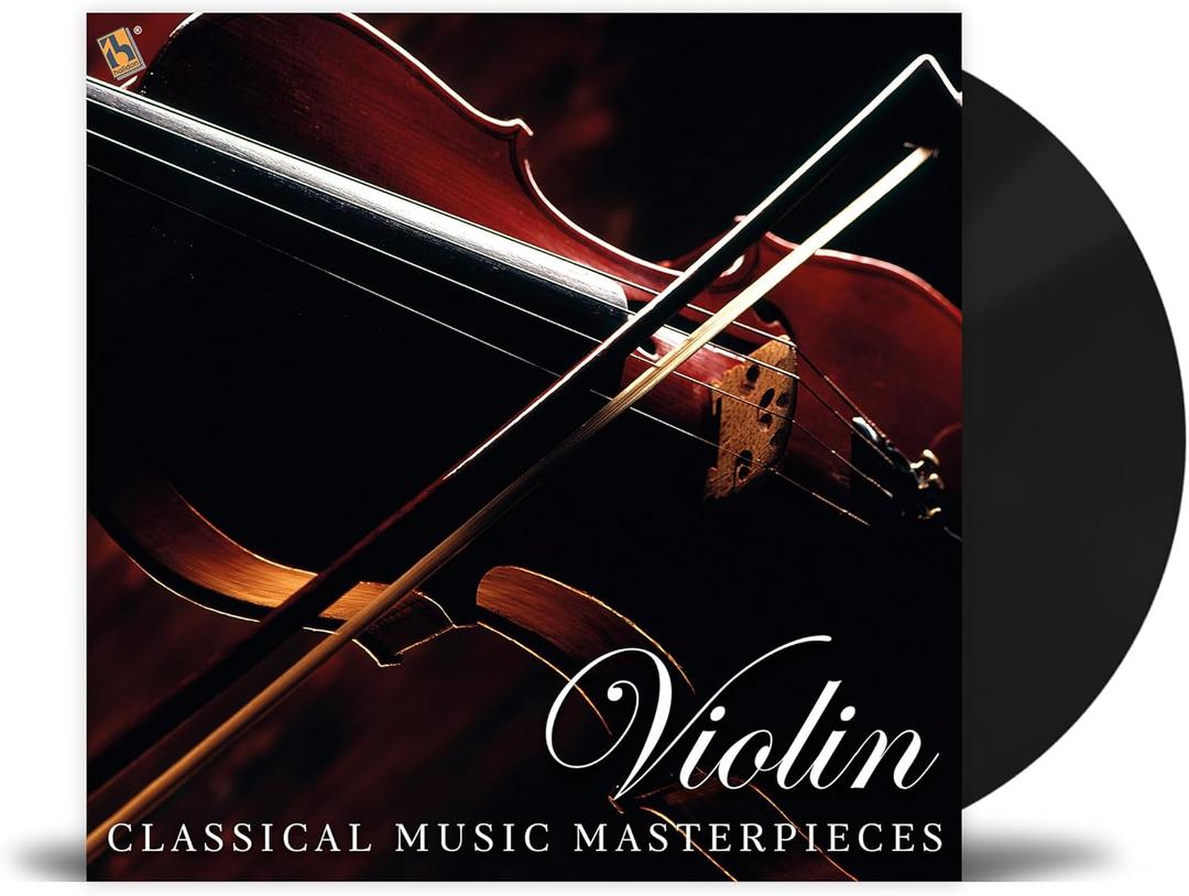 Vinyl Violin Classical Music Masterpieces Brahms, Chopin, Debussy, Schubert