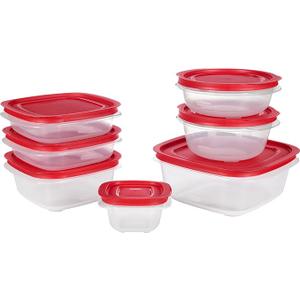 Easy Store 4.55 Cups Clear Food Container And Lid 4 Pk