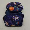 SWESEN Baby Car Seat Head & Body Support, Infant Carseat Insert, Soft Baby Car Seat Insert Cushion for Strollers, Bouncers, Swing, Space Planet