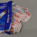 Band-Aid Brand Flexible Fabric Sterile Adhesive Bandages, Comfortable Cushioned Wound Care & Protection for Minor Cuts, Scrapes & Burns, First Aid, Hurt-Free Comfort Pad, One Size 1x3 In, 100 Count