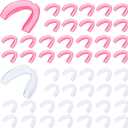 Kathfly 50 Pcs Football Mouth Guards Bulk Sports Mouth Pieces Protection Silicone Athletic Braces Football Accessories Teeth Armor Adult Teenager Teeth Armor for Boxing Basketball Hockey
