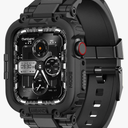 amBand M1 Sport Case Band for Apple Watch Ultra 3/2/1 & SE 3/2/1 & Series 11 10 9 8 7 6 5 4 3 49mm 46mm 45mm 44mm 42mm 41mm 40mm 38mm, Shockproof & Scratch Resistant Rugged Bumper for Men