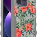 Smartish iPhone 14 Pro Protective Magnetic Case - Gripzilla Compatible with MagSafe [Rugged + Tough] Heavy Duty Grip Slim Cover w/Drop Tested Protection for Apple iPhone 14 Pro - Tropical Shirt