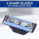 Mach 3 Razor Refills for Men, 16 Count Razor Blade Refills