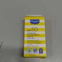 Mustela Baby Mineral Sunscreen Stick SPF 50 Broad Spectrum - Face & Body Sun Stick with 70% Organic Ingredients - Ultra Sheer, Water Resistant & Fragrance-Free - 0.6 oz.