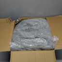 Hobestluk Bean Bag Chairs Beanbag Chair with Filler Adult Bean Bags with Fluffy & Machine Washable Cover, Giant Bean Bag Chairs for Aduts (Grey, 3FT-36" x 36" x 22")