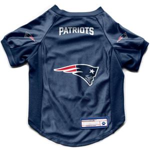 Littlearth NFL Stretch Pet Jersey- Officially Licensed Teams, (Large, New England Patriots)