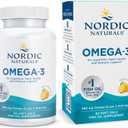 Nordic Naturals Omega-3, Lemon Flavor - 60 Soft Gels - 690 mg Omega-3 - Fish Oil - EPA & DHA - Immune Support, Brain & Heart Health, Optimal Wellness - Non-GMO - 30 Servings (60 Count (Pack of 1)) Best By 01/2028