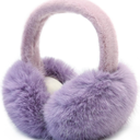 Women Winter Ear Muffs Fluffy Faux Fur Earmuffs Foldable Ear Warmer Girls Soft Ear Covers