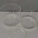 Clear Acrylic Round Display Nesting Riser Stands with Hollow Bottom, Transparent Cylinder Acrylic Display Stands Pedestal Base, 6"x3", 7"x4"