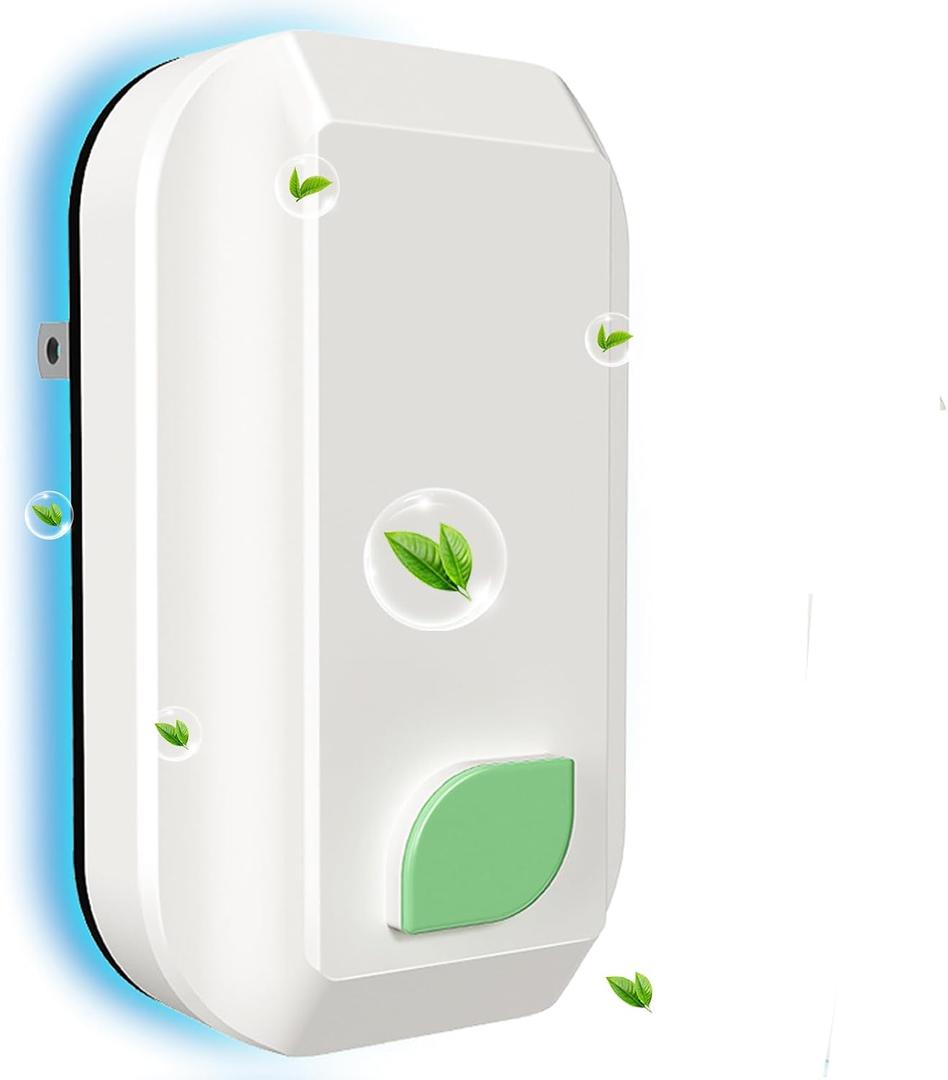 Limpin Plug In Air Ionizers-1pack, Negative Ion Air Purifier for Home Quiet Operation Ionic Air Purifier for Bedroom Portable Air Cleaner for Office Living Room, kitchen, Bathroom,Pet Room (1Pack)