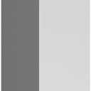 38"W x 14"H Rectangle Surface Mount PVC Gable Vent: Non-Functional, w/ 1-1/2" x 2" Brickmould Frame, 38-in. W x 14-in. H