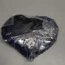 IREMATE Heart Pillow Black Throw Pillows Decorative Pillows for Bed Couch Cute Faux Rabbit Fur Small Pillow for Women Valentine Anniversary Fall Halloween Christmas Home Decor (Mini, 13"x10")