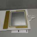 FENNIO Vanity Mirror with Lights 14x12 Inch - Makeup Mirror with Lights Tabletop, 3-Color Dimmable Lighted Mirror, Touch Control Desktop Mirror for Women (Gold)