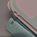 Bento Box Adult Lunch Box, Lunch Containers for Kids Girls Boys with 4 Compartments, Lunchable Food Container with Utensils, Sauce Jar, Muffin Liners, 40 Oz/5 Cup, Seafoam Green (1200ML)