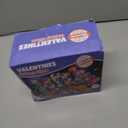 28 Pack Valentines Day Gifts for Kids, Galaxy Slime with Greeting Card Box Stress Relief Fidget Toy for Kids Party Favor, Valentine's Day Classroom Exchange Prizes Gift Set