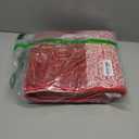 Kitinjoy Indoor Outdoor Door Mat, 47x20 Non-Slip Absorbent Dirt Trapper, Low-Profile Washable Inside Entrance Front Floor Mat, Sturdy Soft Entry Doormats for Entryway, Burgundy