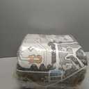 Rugflix 8x10 Area Rugs for Living Room, Washable Rug, Soft Low Pile Carpet, Non-Slip, Stain Resistant, Vintage Area Rug, Taupe Brown Rug for Bedroom, Dining Room, Home Office