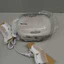 Conair Double Ceramic Hot Rollers for Long, Medium & Short Hair, 5 Ceramic Flocked 1-Inch Heated Hair Rollers with Clips, Hot Curlers for Women, Volume & Curls, Dual Voltage, Pink/White