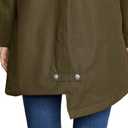 Eddie Bauer Women's Charly Hooded Waterproof Rain Parka, Size 2XL