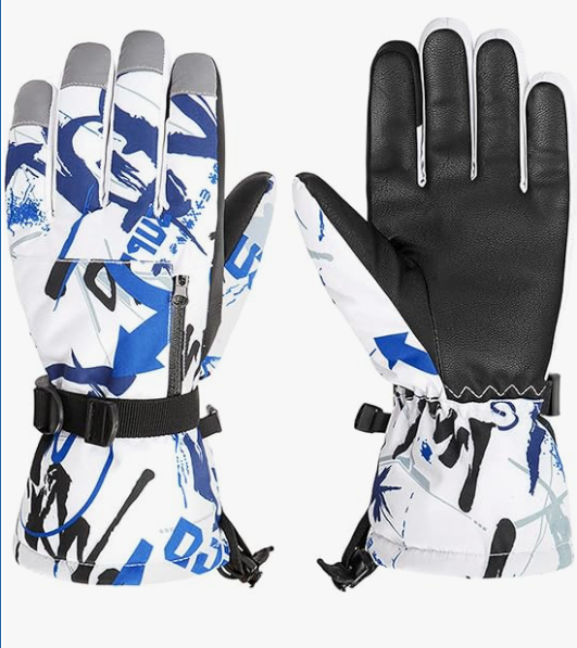 Century Star Snow Gloves for Kids Womens Mens Girls Boys Winter Gloves Waterproof Youth Ski Gloves Touchscreen Sport Mittens, Small