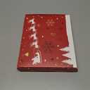 Vintage Classic Skull Cap 3D Embroidery Beanie Cuffed Winter Hat Knit with Touch Screen Gloves Gifts for Fans