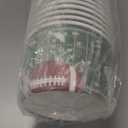 Game Day Football Bowls - 9 oz Paper Cups & Disposable Bucket for Tailgate Dinner (48 Pieces, Cool Style)