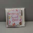 1st Birthday Decorations for Girl, 128pcs Sweet One Birthday Party Decorations, Balloon Boxes, Party Backdrop, Photo Banner, Donuts Ice Cream Candy Balloons Garland