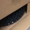 90/100 14" Rear Wheel Tire and Rim Inner Tube with 15mm Bearing Assembly Fit For 110-125cc Dirt Pit Bikes, (3.5-14) 1.85x14, Black (15MM)