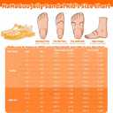 Girls Jelly Sandals Summer Costume Princess Dress Flat Breathable Waterproof Fisherman Gladiator Shoes For Girl Closed Toe Beach Flat-Sandals For Toddler Little Kid Big Kids (Gold)