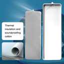 Air Conditioner Drip Tray Condensate Drain Pan, Portable Ac Drip Pan Ac Condensate Water Catcher for Indoor and Outdoor Split Air Conditioners