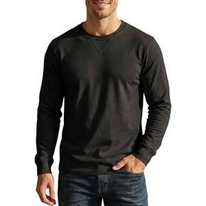 Men's 100% Cotton T-Shirt Solid Color Crewneck Tee for Everyday Wear Pre-Shrunk Casual Basic Top (M)