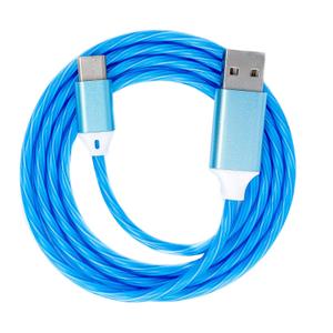 System-S USB 3.1 Cable 1m Type C Male to 2.0 A Male Blue 3 Pack