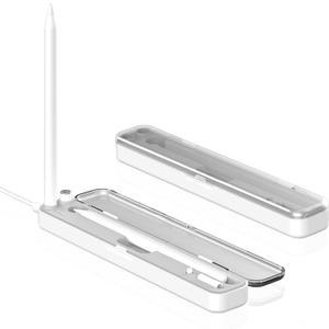 AreMe 2 in 1 Charging Case Compatible with Apple Pencil 2nd and 1st Generation, Magnetic Wireless Charger Dock for Pencil 2nd Gen, Portable Travel Case Storage Box for iPad Pencil