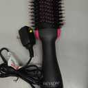 REVLON One-Step Volumizer Hair Dryer and Styler  Easy Salon-Style Blowouts  Less Frizz, More Shine, and Reduced Heat Damage, for All Hair Types and Lengths (Black) (1.0 VOLUMIZER)