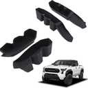 Daeiclru Door Side Pocket Storage Box Compatible with Toyota Tacoma 2024 2025+, Front & Rear Door Side Storage Box Inner Organizer Trays 4th Gen Tacoma Accessories (Front & Rear)