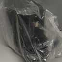 Gardner Pet Automatic Gravity Cat Food Feeder and Water Dispenser Stainless Steel Two-in-One Set Large Capacity Dispenser for Pets Dogs, Puppies, Kittens-(0.8 Gallons x 2) (Black)