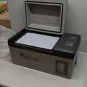 Alpicool C20 portable compressor fridge freezer 21Quart(20Liter) for car and home - 12V/24V DC and 110V AC (Gray)