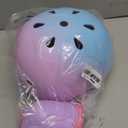 Kids Bike Skateboard Helmet Pad Set,Toddler Cyling Protective Gear Knee & Elbow Pads Wrist Guards for 5-8-10-12-14-16 Years Girls Boys Bicycle Scooter Roller Skate Inline Skating Rollerblading (Blue pink)