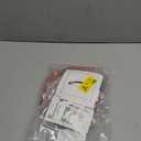 eNilecor Short Hair Wig 12" Straight Flat Bangs Short Bob Hair Candy Color Synthetic Wigs Natural As Real Hair (Pink)